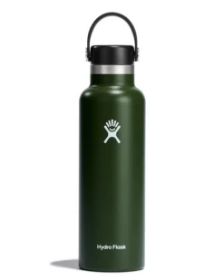 Hydro Flask Hydration 24oz Standard Mouth Insulated Water Bottle -Roxy Ski Store hydro flask hydration 24oz standard mouth insulated water bottle olive 1