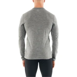 Icebreaker Mens 200 Oasis Peak To Peak Lift Long Sleeve Crewe Thermal Top 5 Icebreaker Mens 200 Oasis Peak To Peak Lift Long Sleeve Crewe Thermal Top -Roxy Ski Store icebreaker mens 200 oasis peak to peak lift long sleeve crewe thermal top gritstone heather 3