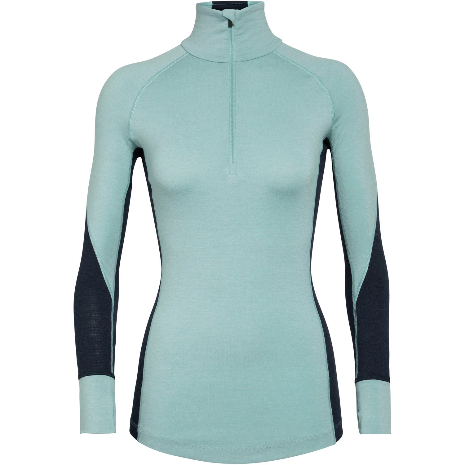 Icebreaker Womens BodyfitZone 260 Zone Long Sleeve Halfzip Skivvy 1 Icebreaker Womens BodyfitZone 260 Zone Long Sleeve Halfzip Skivvy