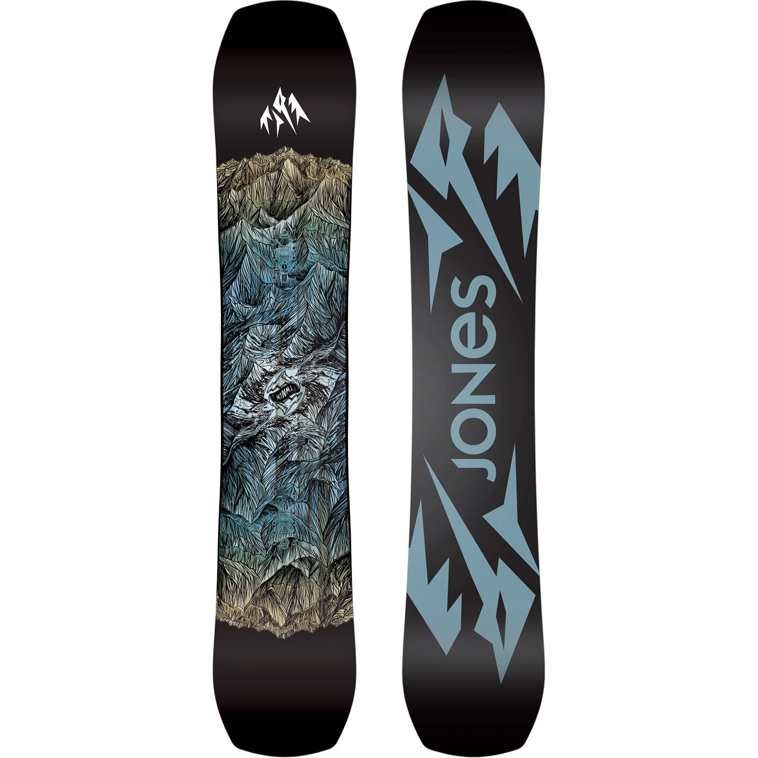 Jones Mountain Twin Snowboard 2024 1 Jones Mountain Twin Snowboard 2024