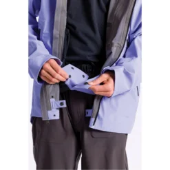 Axial Genderless Snowboard Jacket -Roxy Ski Store l1 axial genderless snowboard jacket ultra violet 2