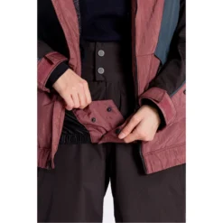 Lovecat Snowboard Jacket -Roxy Ski Store l1 lovecat snowboard jacket burnt rose phantom slate 6