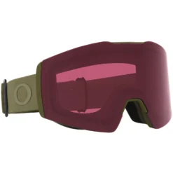 Oakley Fall Line M Snow Goggle -Roxy Ski Store oakley fall line m snow goggle 2023 dark brush prizm dark grey 3