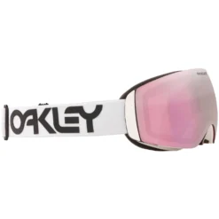 Oakley Flight Deck M Snow Goggle 2022 -Roxy Ski Store oakley flight deck m goggle 2022 factorypilot white hipink iridiumlens 3