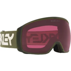 Oakley Flight Tracker L Snow Goggles -Roxy Ski Store oakley flight tracker l snow goggles 2023 B1B dark brush prizm dark grey 3