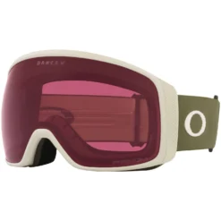 Oakley Flight Tracker L Snow Goggles -Roxy Ski Store oakley flight tracker l snow goggles 2023 dark brush prizm dark grey 1