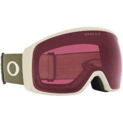 Oakley Flight Tracker L Snow Goggles -Roxy Ski Store oakley flight tracker l snow goggles 2023 dark brush prizm dark grey 3