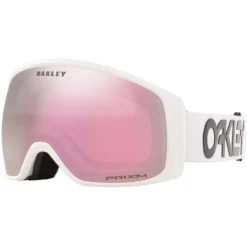 Oakley Flight Tracker M Snow Goggle 2022 -Roxy Ski Store oakley flight tracker m goggle 2022 factorypilot white hipink iridiumlens 1