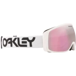 Oakley Flight Tracker M Snow Goggle 2022 -Roxy Ski Store oakley flight tracker m goggle 2022 factorypilot white hipink iridiumlens 3