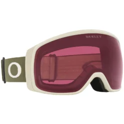 Oakley Flight Tracker M Snow Goggles -Roxy Ski Store oakley flight tracker m snow goggles 2023 dark brush prizm dark grey 3