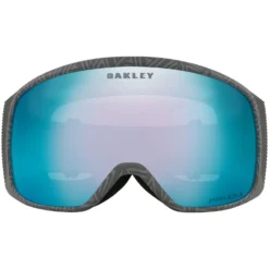 Oakley Flight Tracker M Snow Goggles -Roxy Ski Store oakley flight tracker m snow goggles 2023 grey cascade prizm sapphire iridium 2