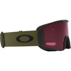 Oakley Line Miner L Snow Goggle 2022 -Roxy Ski Store oakley line miner l goggle 2022 dark brush snow darkgreylens 3