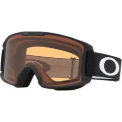 Oakley Line Miner S Snow Goggles -Roxy Ski Store oakley line miner s snow goggles 2023 matte black prizm persimmon 1