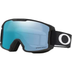 Oakley Line Miner S Snow Goggles -Roxy Ski Store oakley line miner s snow goggles 2023 matte black prizm sapphire iridium 1