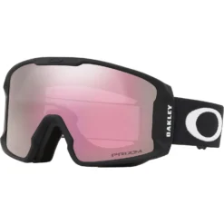 Oakley Line Miner XM Snow Goggle 2021 31 Oakley Line Miner XM Snow Goggle 2021 -Roxy Ski Store oakley line miner xm goggle 2021 matte black prizm hi pink iridium