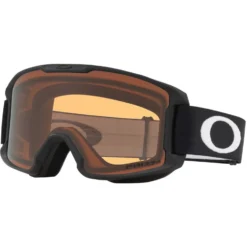 Oakley Line Miner Youth Goggle 2021 -Roxy Ski Store oakley line miner youth goggle 2021 matte black persimmon 1