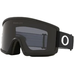 Oakley Target Line L Snow Goggles -Roxy Ski Store oakley target line l snow goggles 2023 matte black dark grey 1