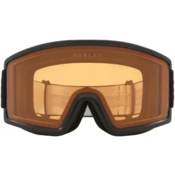Oakley Target Line L Snow Goggles -Roxy Ski Store oakley target line l snow goggles 2023 matte black persimmon 2