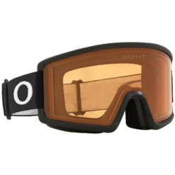 Oakley Target Line L Snow Goggles -Roxy Ski Store oakley target line l snow goggles 2023 matte black persimmon 3