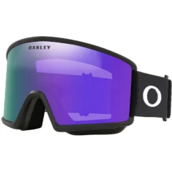 Oakley Target Line L Snow Goggles -Roxy Ski Store oakley target line l snow goggles 2023 matte black violet iridium 1