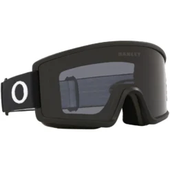 Oakley Target Line M Snow Goggles -Roxy Ski Store oakley target line m snow goggles 2023 matte black dark grey 3
