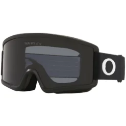 Oakley Target Line S Snow Goggles -Roxy Ski Store oakley target line s snow goggles 2023 matte black dark grey 1