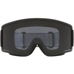 Oakley Target Line S Snow Goggles -Roxy Ski Store oakley target line s snow goggles 2023 matte black dark grey 2