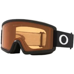 Oakley Target Line S Snow Goggles -Roxy Ski Store oakley target line s snow goggles 2023 matte black persimmon 1