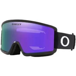 Oakley Target Line S Snow Goggles -Roxy Ski Store oakley target line s snow goggles 2023 matte black violot irdium 1
