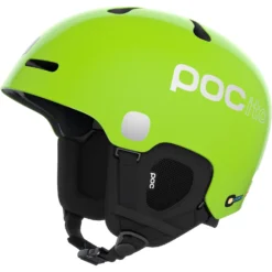 POCito Fornix Jr Helmet -Roxy Ski Store poc pocito fornix jr helmet 2021 fluro yellow green 1