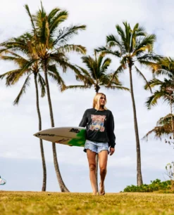 Rip Curl Barrelled Relaxed Crew -Roxy Ski Store resize