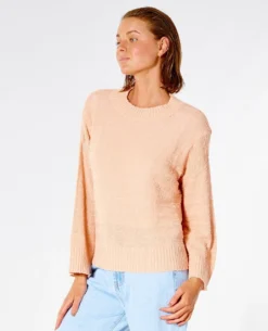 Rip Curl Bella Sweater -Roxy Ski Store rip curl bella sweater dusk pink 3