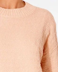 Rip Curl Bella Sweater -Roxy Ski Store rip curl bella sweater dusk pink 5