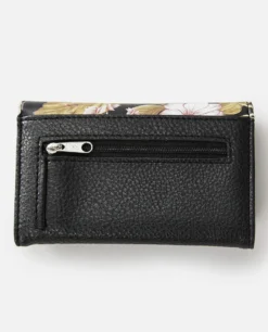 Rip Curl Flora Mid Wallet -Roxy Ski Store rip curl flora mid wallet black 3