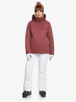 Roxy Womens Billie Snow Jacket 37 Roxy Womens Billie Snow Jacket -Roxy Ski Store roxy womens billie snow jacket oxblood red 8