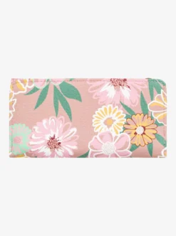 Roxy Womens Hazy Daze Tri-Fold Wallet -Roxy Ski Store roxy womens hazy daze tri fold wallet toasted nut bloom boogie s 4