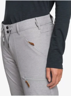 Roxy Womens Nadia Snow Pants -Roxy Ski Store roxy womens nadia snow pants heather grey 5