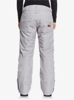 Roxy Womens Nadia Snow Pants -Roxy Ski Store roxy womens nadia snow pants heather grey 9
