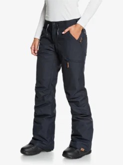 Roxy Womens Nadia Snow Pants -Roxy Ski Store roxy womens nadia snow pants true black 4