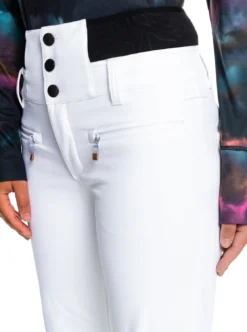Roxy Womens Rising High Insulated Snow Pants 26 Roxy Womens Rising High Insulated Snow Pants -Roxy Ski Store roxy womens rising high insulated snow pants bright white 3