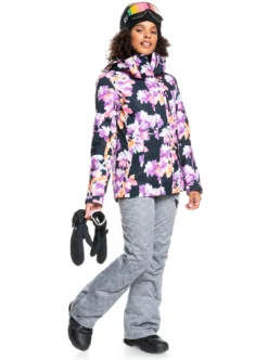 Roxy Jetty Snow Jacket 2022 -Roxy Ski Store roxy womens roxy jetty snow jacket true black jorja 12