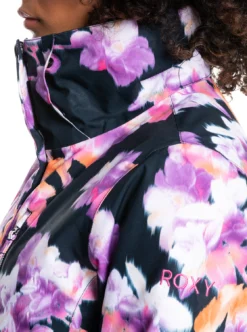 Roxy Jetty Snow Jacket 2022 -Roxy Ski Store roxy womens roxy jetty snow jacket true black jorja 9