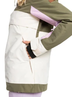 Roxy Shelter Half-Zip Snow Jacket 2022 29 Roxy Shelter Half-Zip Snow Jacket 2022 -Roxy Ski Store roxy womens shelter half zip snow jacket burnt olive 11