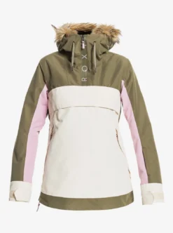 Roxy Shelter Half-Zip Snow Jacket 2022 34 Roxy Shelter Half-Zip Snow Jacket 2022 -Roxy Ski Store roxy womens shelter half zip snow jacket burnt olive 16