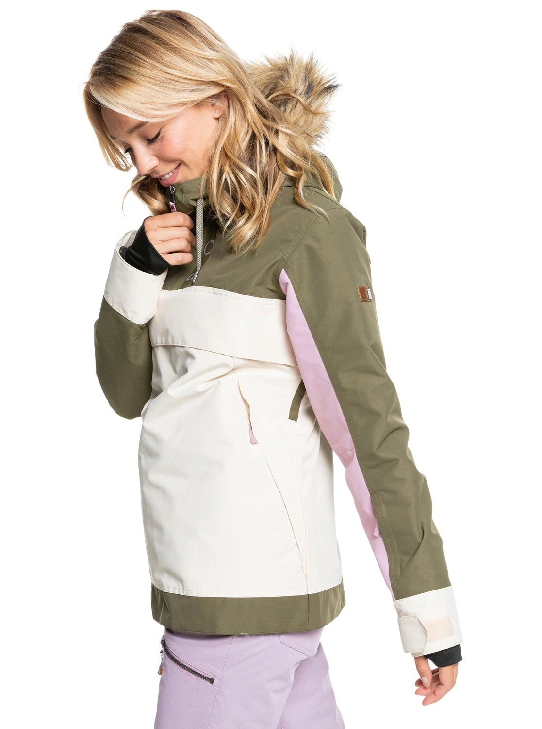 Roxy Shelter Half-Zip Snow Jacket 2022 6 Roxy Shelter Half-Zip Snow Jacket 2022 - Image 6