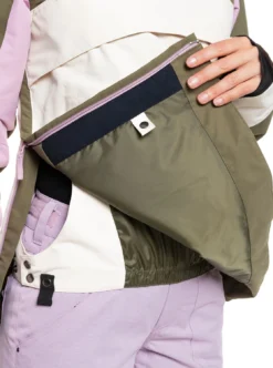 Roxy Shelter Half-Zip Snow Jacket 2022 27 Roxy Shelter Half-Zip Snow Jacket 2022 -Roxy Ski Store roxy womens shelter half zip snow jacket burnt olive 9