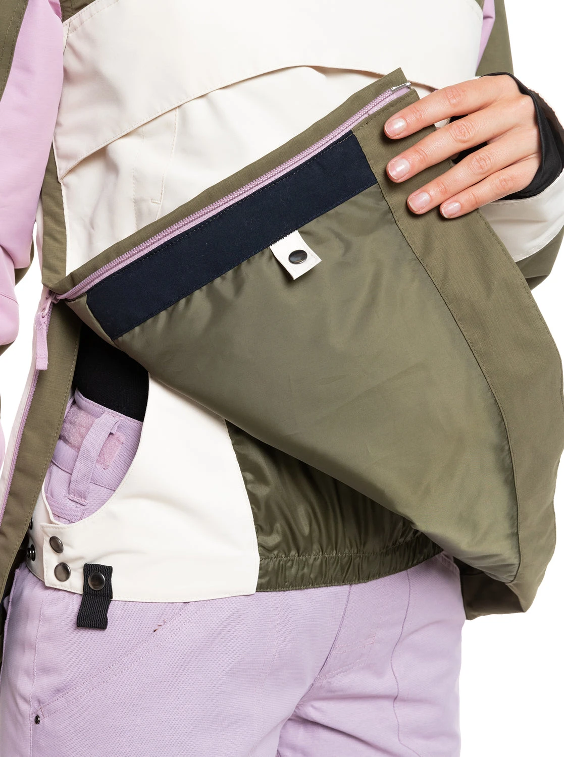 Roxy Shelter Half-Zip Snow Jacket 2022 8 Roxy Shelter Half-Zip Snow Jacket 2022 - Image 8