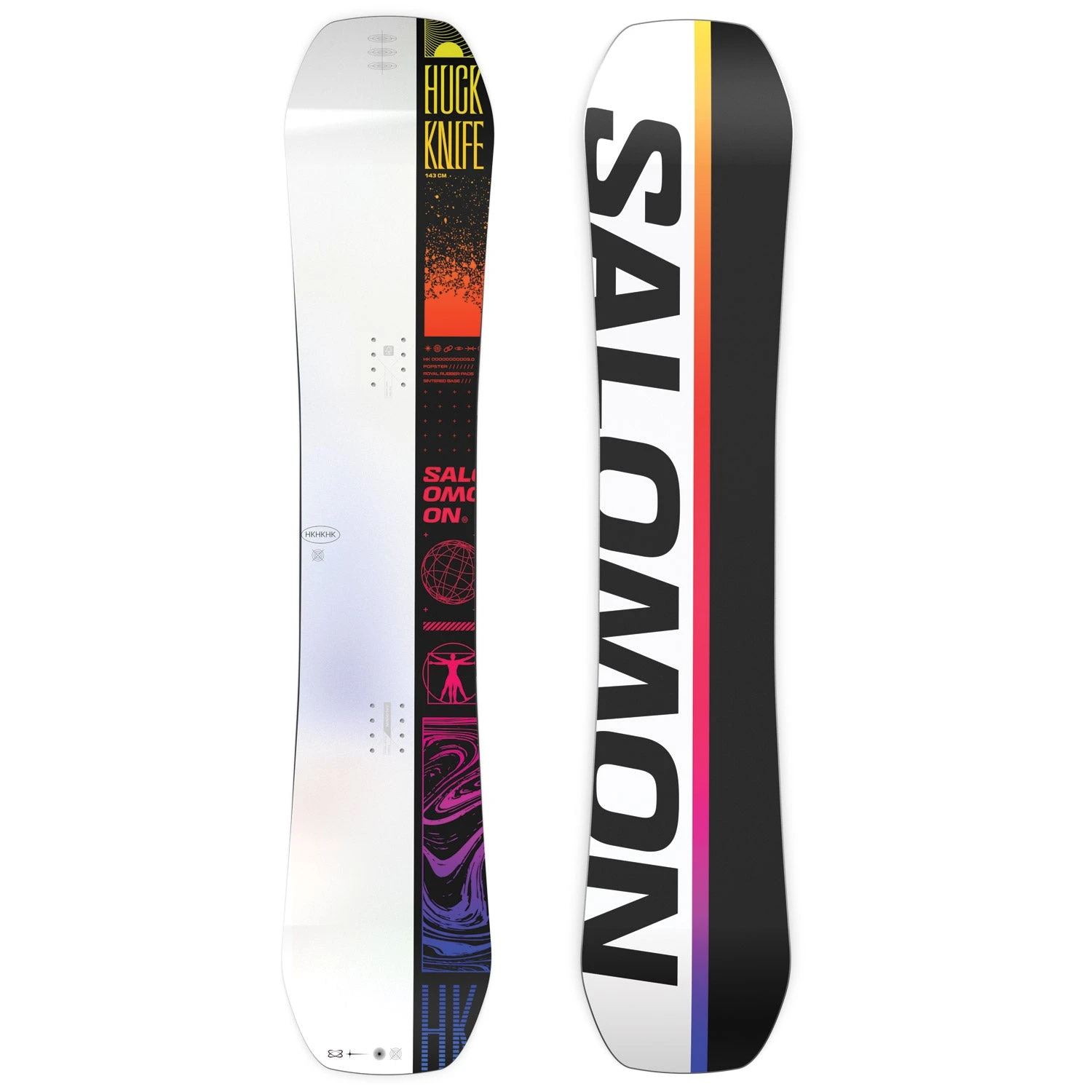 Salomon Huck Knife Grom Snowboard 2024 1 Salomon Huck Knife Grom Snowboard 2024