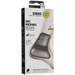 Sidas Ski Merino LV Ski Socks -Roxy Ski Store ski merino lv 3