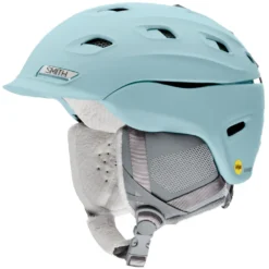 Smith Vantage Womens MIPS Helmet 2021 5 Smith Vantage Womens MIPS Helmet 2021 -Roxy Ski Store smith vantage womens mips helmet 2022 matte polar blue